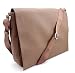 Produktbild Bovari echt Leder Messenger Bag Umhängetasche Schultertasche Laptoptasche Notebooktasche (bis 15,6 Zoll) Model Metz - whiskey / braun- 39x31x9 cm - Limited Premium Edition
