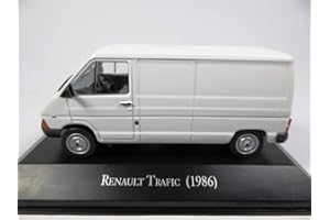 OPO 10 - Coche 1/43 Compatible con Compatible con Renault Trafic Blanco 1986 (TRAFIC)