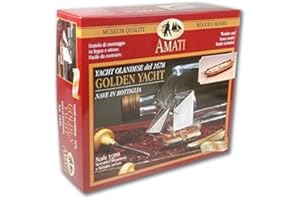 Amati - Kit modelismo yacht d'or dans une bouteille