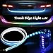 DC12 V 1,2 m Auto LED Trunk Licht hinten Kante Dekorative Streamer Lenkung Bremse Drehen Flash Flexible Lampe Streifen (1 Stück)