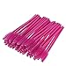 eBoot Disposable Eyelash Mascara Brushes Makeup Applicators Brush Kit (Rose and Pink, 100 Pieces)