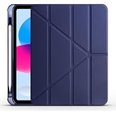 Aksesuarcim Apple iPad 11.Nesil 2025 ile Uyumlu Kılıf Silikon Yumuşak Kalem B&ouml;lmeli Esnek 4 Farklı Stand Olabilen Tablet Kılı