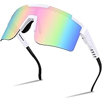 FEISEDY Sport Sonnenbrille Herren Fahrradbrille für Damen Sportbrille UV400 Schutz Radsportbrillen für Outdooraktivitäten B28