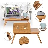 Es verfügt auch über viele andere intelligente Designs: Einstellbare Tischplatte für Ihr bequemes Lesen, ein rutschfester Dämmstack, sodass der Laptop nicht ganz leicht hinunterfallen wird, eine kleine Schublade für die Lagerung von Gegenständen, eine Nut für die Setzungen vom Glas, eine Linie Slop, die für die verwendung vom Netzkabel des Ventilators