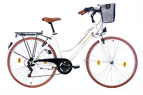 Leader Elysee Comfort 28 Zoll Citybike Damen Weiß (2017)