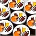 Produktbild Topped Off 15 Vorgeschnitten American Football Rund Essbar Kuchen Dekoration