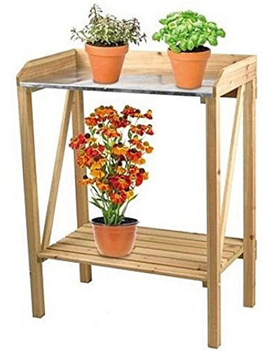 Preisvergleich Produktbild Pflanzentisch - Blumentisch - Garten-Arbeitstisch - 70x40x90cm