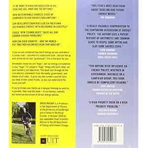 Sustainable Energy - Without the Hot Air