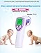 Produktbild Herzfrequenz-Messgerät Non-Contact Stirn Thermometer Infrarot-Thermometer Temperatur Pistole Laser Digital Thermometer Körper Thermometer mit Fieber Alarm Thermometer für Neugeborene Babys / Erwachsene / Haustiere und andere unbelebte Objekte + LCD Instant Reading Medizinische Genehmigung