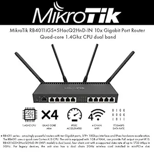 MikroTik RB4011iGS+5HacQ2HnD-IN