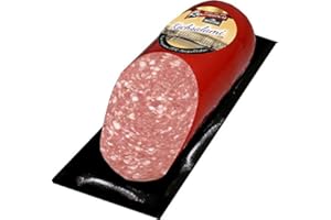 MEISTER'S Bautzner Kochsalami schmeckt wie früher traditionelle deutsche Premium Rohwurst geräuchert über Buchenholz 300g