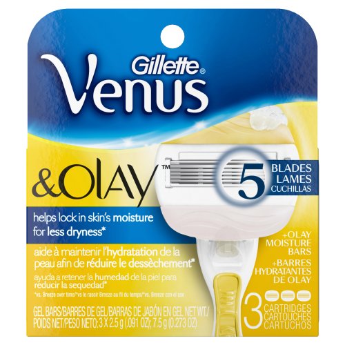 Gillette Venus & Olay Women's Razor Blade Refills 3 Count