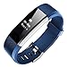 Produktbild Colorful Fitness Tracker,Smart Armband ID115 Plus HR Smart Fitness Armband Schlaf Monitor Anruf Nachricht Erinnerung Herzfrequenz Wasserdicht (Blau)