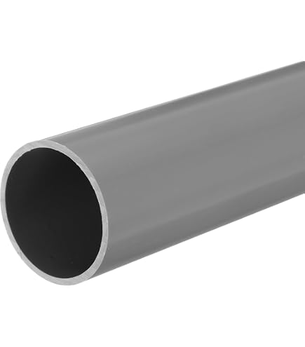Tubo Rigido In PVC Trasparente Da 5 Cm Per Acqua E Fai Da Te: Diametro Interno 54,8 Mm, Esterno 60 Mm, Lunghezza 22,9 Cm