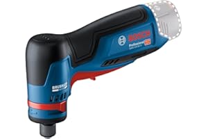 Bosch Professional system 12V: szlifierka obrotowa GWG 12V-50 S (silnik bezszczotkowy, wysoki moment obrotowy, płynna regulacja prędkości obrotowej za pomocą włącznika oraz 5 trybów pracy)