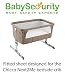 BabySecurity Organic Fitted Sheet For Chicco Next 2 Me & Lullago - White (2 pack)