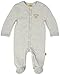 Steiff Baby Boys Strampler 1/1 Arm Crew Neck Long Sleeve Footies, Grey (steiff Softgrey Melange Gray 8200), 3 - 6 Months