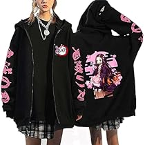 Felpa Con Cappuccio Anime Kamado Nezuko - Stampa 3D, Unisex, Stile Harajuku Streetwear