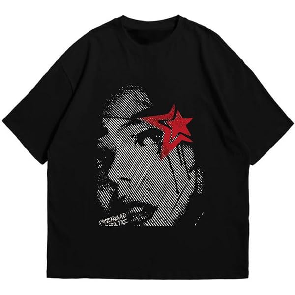 Buy Vespberry Y2k 7 Off-White Oversized T Shirt for Men and Women