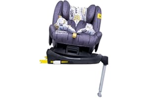 Cosatto All in All Rotate 360° Swivel Spin Car Seat - Group 0+123, 0-36 kg, 0-12years, ISOFIX, ERF, Anti-Escape (Fika Forest)