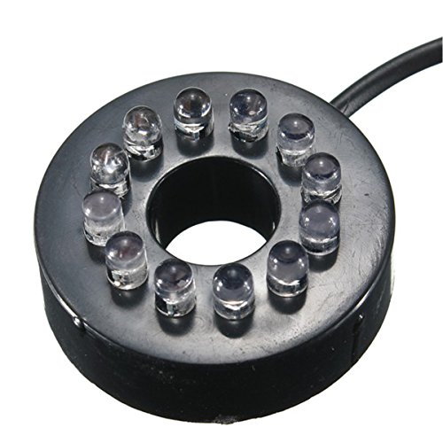 15W 800L/H 210GPH Unterwasser Wasserspielpumpe, GOCHANGE Wasser Pumpen Garten Tauchpumpen mit Bunten LED Licht, Wasserpumpe für Garten Aquarium Teich Brunnen - 5