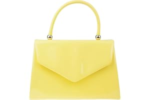 fi9® BNWT Retro Tote Patent Leather Bridal Wedding Evening Handbag Party Purse Clutch Shoulder Hand Bag