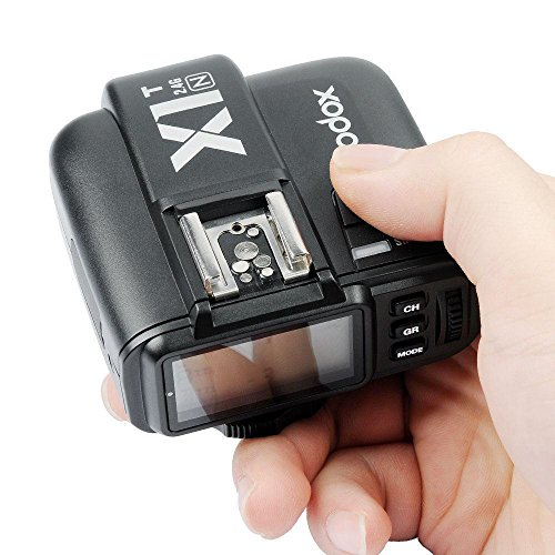 Godox X1T-N selens iTTL 2 4  GHz sans Fil Hot Shoe d  clencheur Flash   metteur avec HSS 32  canaux pour Nikon DSLR Appareil Photo Noir