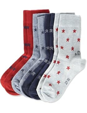 s.Oliver Socks Mädchen Socken, 4er Pack