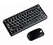 Produktbild 2.4g Drahtlose Tastatur Und Maus-Set Ultra-dünnes Zweiteiliges USB-Spiel Zu Hause,Black