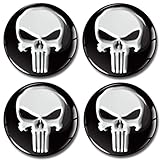 ✔ LIEFERUMFANG: 4 Stück gewölbte, flexible Radmittenaufkleber. Perfekt für Ihre Radkappen. Wir haben auch viele andere Größen in unserem Shop wie 50mm, 55mm, 56mm, 60mm, 65mm, 68mm, 70mm. Bitte kaufen Sie nicht, wenn Sie die Größe Ihrer Felge Räder und Radkappen nicht wissen!