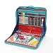 Produktbild ezdesk Travel Activity Kit, Laptop Stil Schreibtisch mit und Craft Zubehör, MDL. # T100, 28,4 x 34 cm