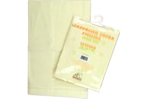 Bubabù LENZ21-GIA Lenzuolino Stellina per Sopra Lettino, Giallo