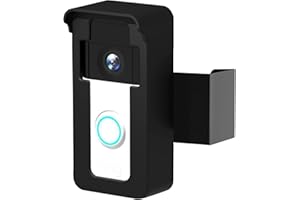 LYEIAA Doorbell Mount for Ring Doorbell/Blink Video Doorbell, Universal Doorbell Camera Holder, Anti-Theft Doorbell Bracket for Eufy/Google Nest Doorbell, Doorbell Accessories, Doorbell Kits, No-Drill