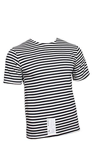 Epic Outdoor Herren T-Shirt Black and White Horizontal Stripes