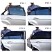 Universal Car Sun Shades Cover for Rear Side Window Provides Maximum UV Protection for Baby, Children, Kids and Dog. Best Quality Mesh Material- 1 Set (2 pieces) BLACK/COLORED ANIMAL JUNGLE PRINT (JUNGLE)