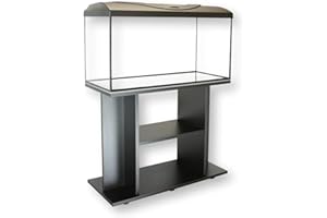 Diversa AQUARIUM WITH LID AND STAND/CABINET Professional Fish Tank - Real Glass, Standard Rectangle (112 Litre Set)