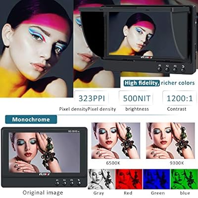 VILTROX DC-55HD 5 5 Inch Camera Monitor Full HD 1920x1200 DSLR Field Video Monitor Support 4K HDMI Signal VILTROX DC-55HD 5 5 Inch Camera Monitor Full HD 1920x1200 DSLR Field Video Monitor Support 4K HDMI Signal