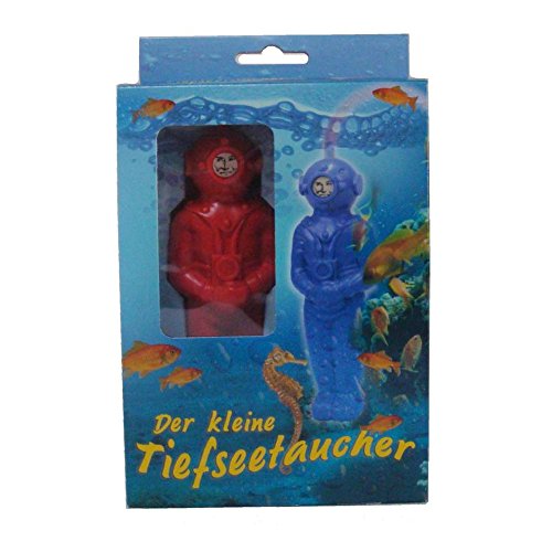 Der kleine Tiefseetaucher in rot Größe: ca. 14 cm aus Kunststoff DDR-Badewannen-Spielzeug - 2
