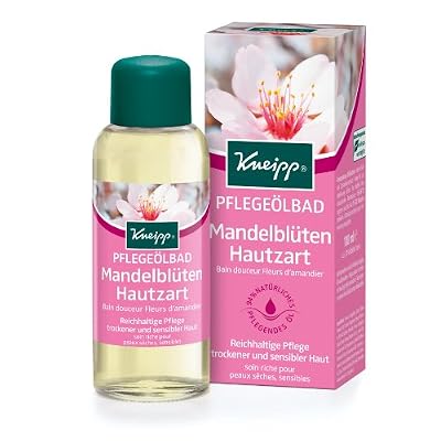 Kneipp Pflegeölbad Mandelblüten Hautzart, 1er Pack (1 x 100 ml)
