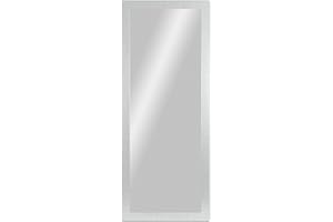 CHELY INTERMARKET Espejo Pared Cuerpo Entero 35x140cm-Marco Exterior 42x147cm MOD-128 Plateado