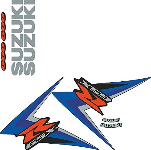 GSXR 600 2007 Decal Sticker Kit (Non OEM)