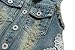 Little Girls' Infant Baby Toddler Vintage Lace Back Bottom Denim Vest Size 2T