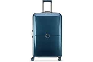 DELSEY PARIS - TURENNE - Maleta rígida grande - 75 x 48 x 29 cm - 90 litros - L - azul noche