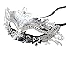Produktbild Venezianische Maske, Coofit Maskenball Masken Metall Maskerade Maske Masquerade Maske Venedig Maske Damen Herren