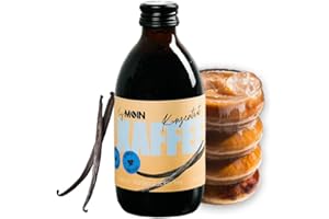 ‎TRY MOIN TryMoin - Vanilla Latte - Sugar Free - Coffee Concentrate with Sugar-Free Vanilla Coffee Syrup, Ideal for Iced Coffee, Cappuccino and More, 30 Coffees Per Bottle