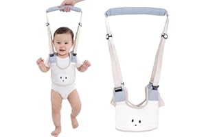 GWEOR Baby Walking rem, baby gångsele justerbar baby säkerhetssele med säkerhetsspänne andningsbar nätdesign babysele, gåbä