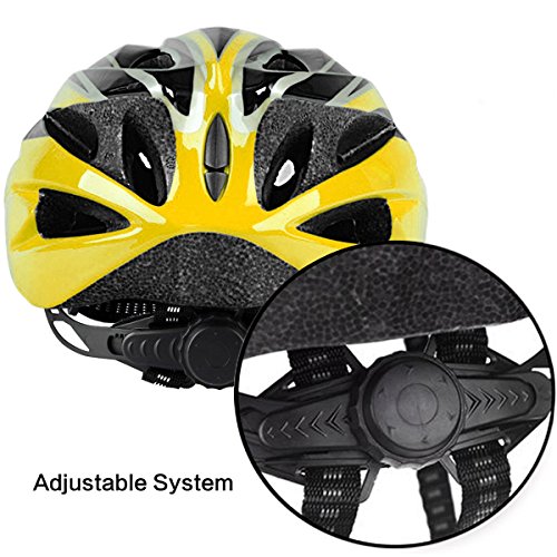 Six Foxes Fahrradhelm, Unisex Erwachsenen Fahrradhelm Rennradhelm mit abnehmbarem Visier und Futter, verstellbarem Thrasher - 4