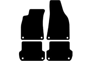Kovvar Alfombrillas adecuadas para Audi A4 B6 2001-2006 Versión: Avant/Sedán | Calidad: Basic