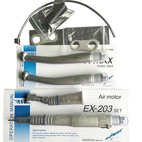 Hot Dental PANA-Max 2 High Speed-Kupplung 1 Low Speed Schlüssel Typ Handstücke Set 4H - 2