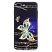Produktbild iPhone 7 Plus Hülle, Chreey [Prägemuster] Full Body Cover Bumper Case Weich TPU Silikon Handyhülle Matt Kratzfeste Anti-Rutsch Schutzhülle Backcover [Diamant Schmetterling]